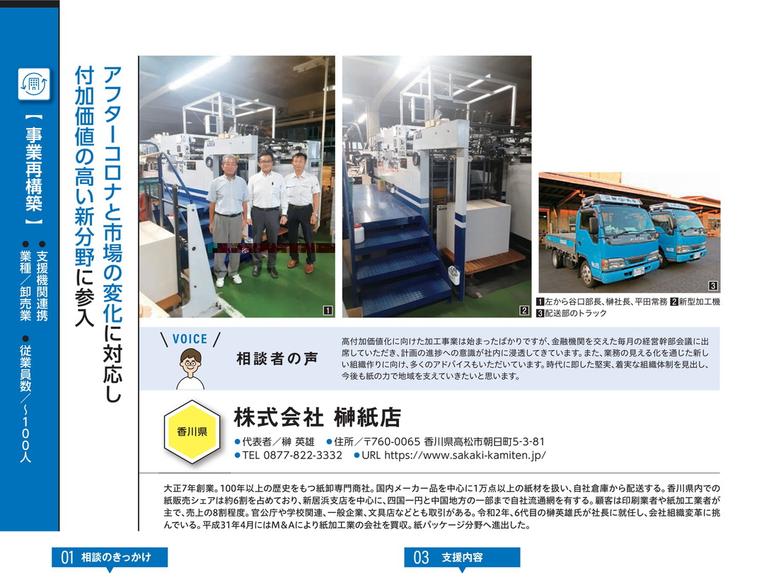 ㈱榊紙店令和５年度よろず支援拠点成果事例集